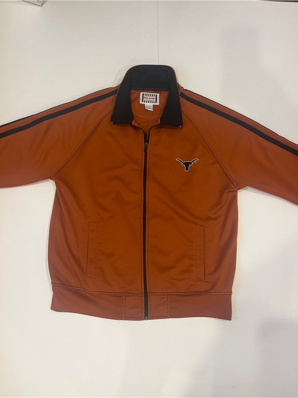 Men's Texas Longhorns Burnt Orange Performance Track Jacket